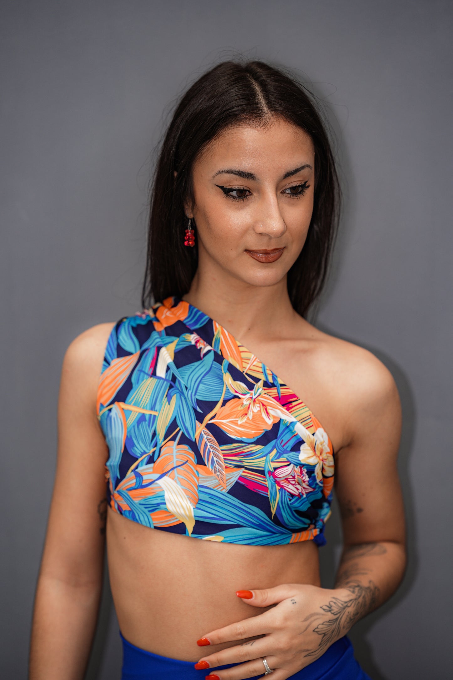 Conjunto Anastasia Azul Cobalto